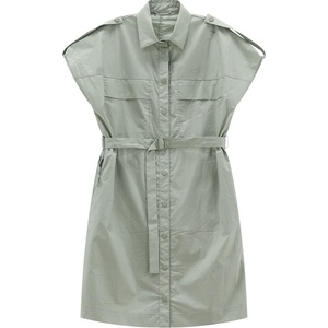 Jeanne Baret Дамска рокля Jeanne Baret Women's Papyrus Utility Dress - Sage - размер 42 (EU) (134-1897-0214)