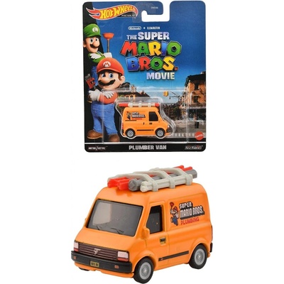 Mattel Hot Wheels Premium The Super Mario Bros. Movie Plumber Van