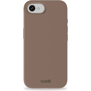 Holdit Гръб Holdit за iPhone 17E, iPhone 16E, Silicone Case , Кафяв