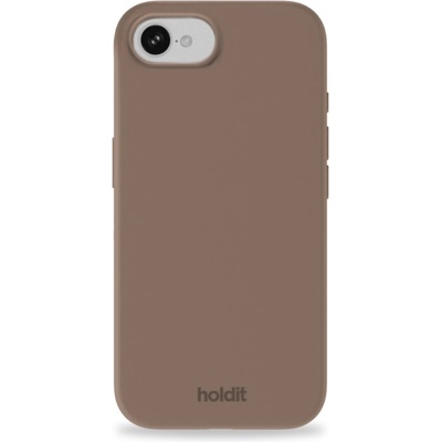 Holdit Гръб Holdit за iPhone 17E, iPhone 16E, Silicone Case, Кафяв