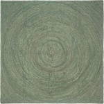vidaXL Килими за помещение Маслиненозелено 240 x 240 cm юта (42010589)