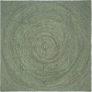 vidaXL Килими за помещение Маслиненозелено 240 x 240 cm юта (42010589)