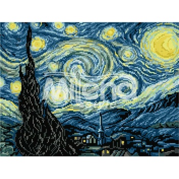 Milena Style Звездна нощ - гоблен със схема конци Ariadna 1: 4
