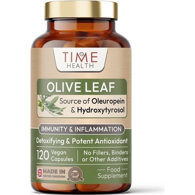 Time Health Olive Leaf Extract Oleuropein & Hydroxytyrosol 120 kapsúl