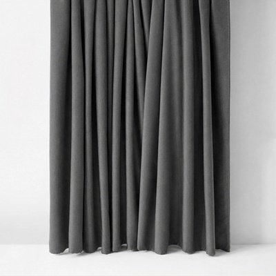 Goldea zatemňovací závěs 100% blackout - tmavě šedý 270x200 cm