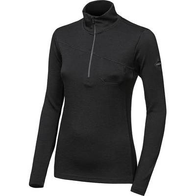 Sensor MERINO EXTREME UP dámská mikina dl.rukáv zip černá