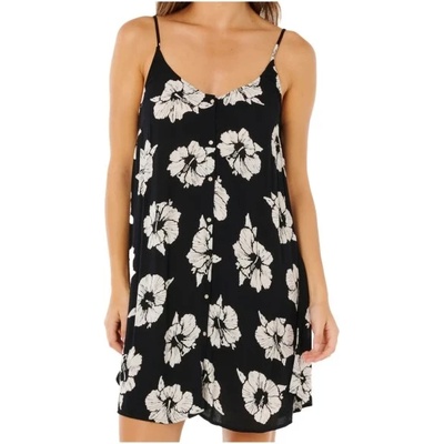 Rip Curl Дамска рокля Rip Curl Women's Party Pack Cover Up Dress - Black / Off White (134-1780-0114)