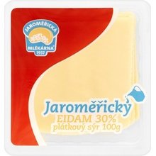 Jaroměřická Mlékárna Jaroměřický Eidam 30% plátkový sýr 100g