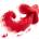 SuperLove G-Spot Tongue Thrusting Dual Vibrator with App Red