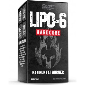 Nutrex Lipo 6 Hardcore 60 kapsúl