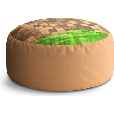 Sablio Taburet Circle Blocks 3D: 38x48 cm