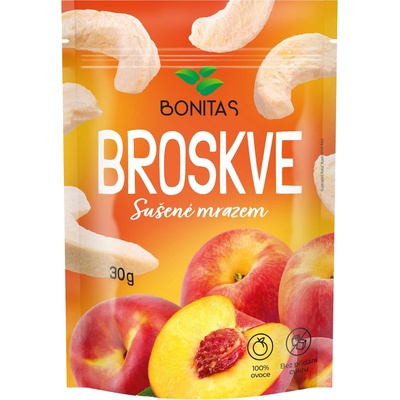 BONITAS Broskyne sušené mrazom 30g