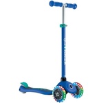 Globber детска триколесна тротинетка - Primo Lights V2 - Светещи колела - Navy Blue (423-600-4) Тротинетка, скутер
