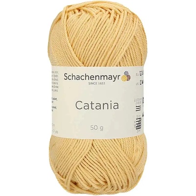 Schachenmayr Příze Catania 206 okrově žlutá