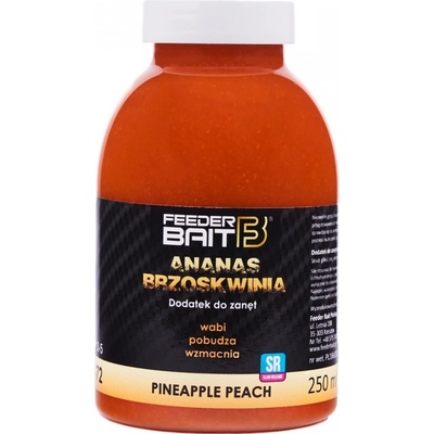 FeederBait Booster Liquid Foods Broskyňa Ananás 250 ml
