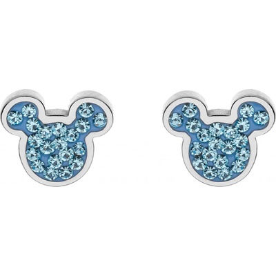 Disney oceľové kôstky so zirkónmi Mickey Mouse E600178RQL-B.CS