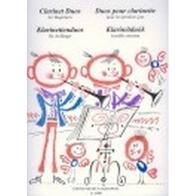 Editio Musica Budapest Clarinet Duos for Beginners