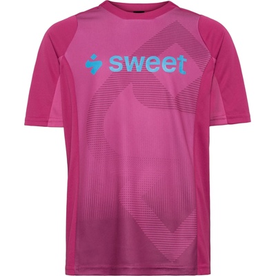 Sweet Protection Детска фланелка с къс ръкав за колоездене Sweet Protection Kid's Hunter II Trail T-Shirt Cycling jersey - Fuchsia - размер 128 (EU) (756-0257-0211)