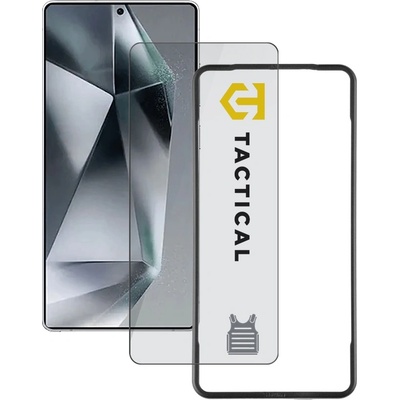 Tactical Калено стъклено защитно покритие за дисплея на Samsung Galaxy S26 Ultra - Tactical Impact Armour 5D Glass (прозрачен-черен) (57983129156)