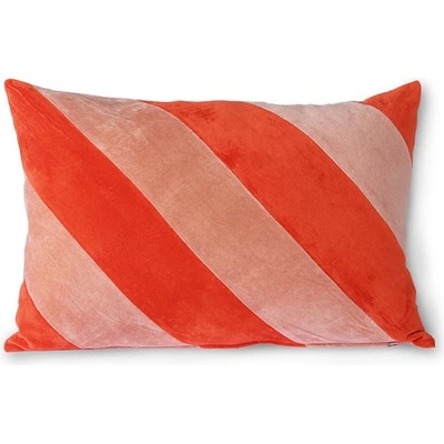 HK living bavlna vankúš Velvet Red/Pink 40x60