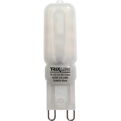 Trixline LED žárovka G9 6W 552Lm denní bílá