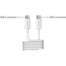 2-Power 2PUC2M06W 100W USB-C to USB-C 2m
