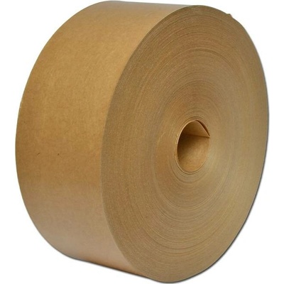 LockedPaper Vodou vlhčená lepicí páska 60 mm x 200 m, bez dutinky