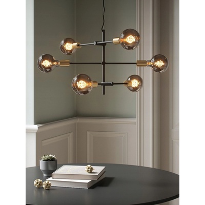 Nordlux LED žárovka Spiral Deco Globe Smokey 4,5W E27 1800K kouřová – Hledejceny.cz