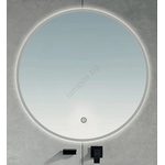 BRILAGI - led Огледало за баня vena silver led/26w/230v Ø 80 см ip44 димируемо + cct (bg6476)