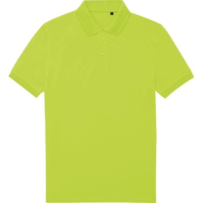 B&C My Eco Polo 65/35 Piqué polo tričko zelené acid lime