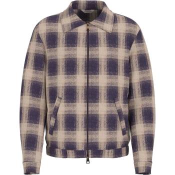 Guess Guess Plaid Wool Jkt Sn54 - BrownCheck L12E