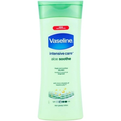 Vaseline Essential Moisture Aloe Fresh Light Feeling telové mlieko 400 ml