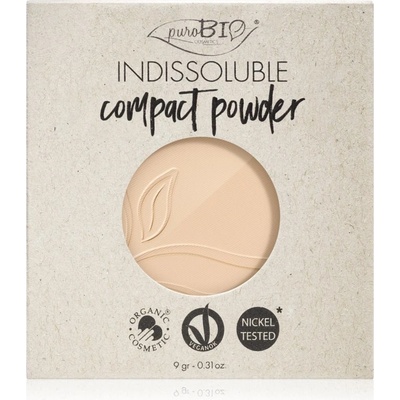 puroBIO Cosmetics Indissouble kompaktní pudr T01 9 g náhradní náplň