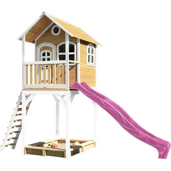 axi Къща за игра Romy, AXI с пясъчник, Purple Slide