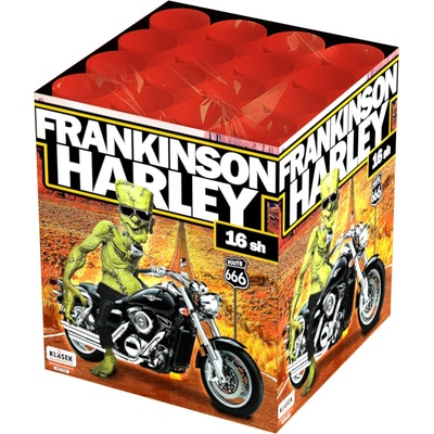 Kompaktní ohňostroj Frankinson Harley 16 ran 20 mm