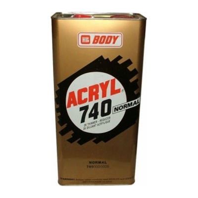 HB BODY 740 akrylové riedidlo normal 5L