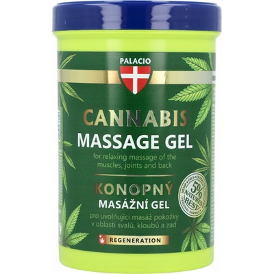 Palacio konopný masážní gel 380 ml