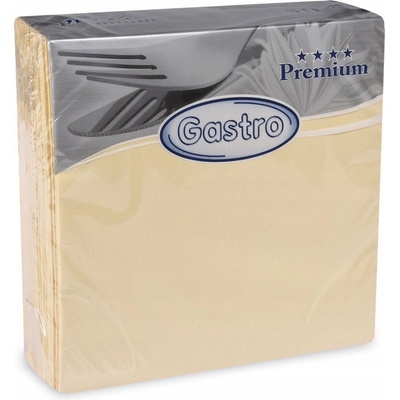 Wimex Obrúsok Premium béžový 40x40cm 50ks