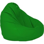 Pufrelax Пуф круша 320л. , Nirvana Grande - Teteron Green, За открито, Перящ се калъф, Пълнеж от Полистиролни перли
