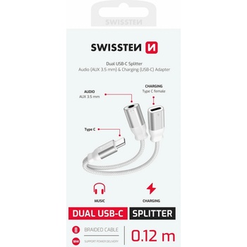 Swissten bílý 73502304