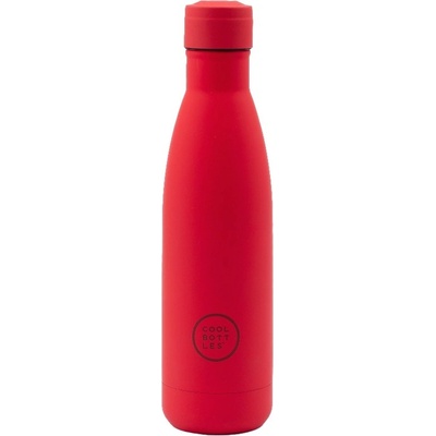 Cool Bottles Termo fľaša z nehrdzavejúcej ocele Vivid Red 500 ml