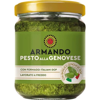 Песто от босилек alla genovese 180 гр. armando (arm8005709208612)