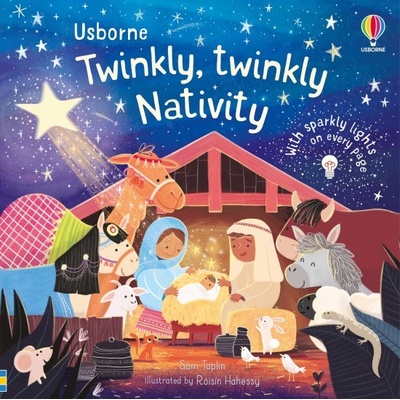 The Twinkly Twinkly Nativity Book Usborne Publishing