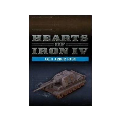 Paradox Interactive Hearts of Iron IV Axis Armor Pack DLC (PC)