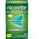 Voľne predajné lieky Nicorette Classic Gum 4 mg gum.med.105 x 4 mg