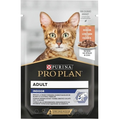 Pro Plan Adult Cat Indoor Losos v šťave 85 g