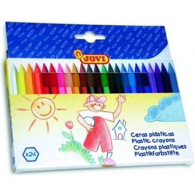 JOVI plasticolor šestihranné 24 ks