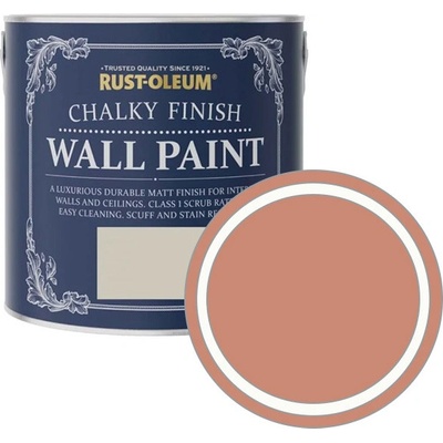 Rust Oleum Chalky Finish Wall Paint 2,5 l červenohnědá