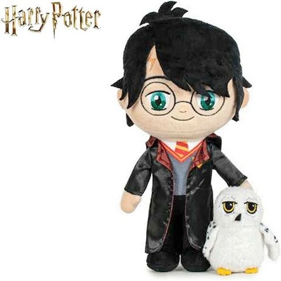 HARRY POTTER SE SOVOU HEDVIKOU ORIGINÁL SOVA HEDVIKA 30 cm