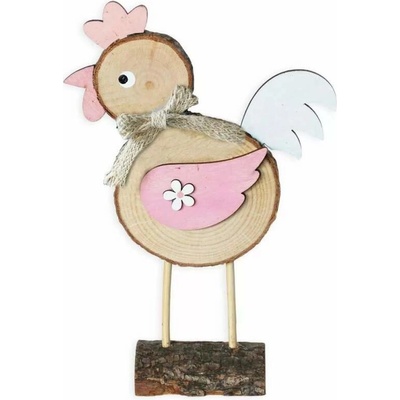 Kohout dřevo 30cm natural